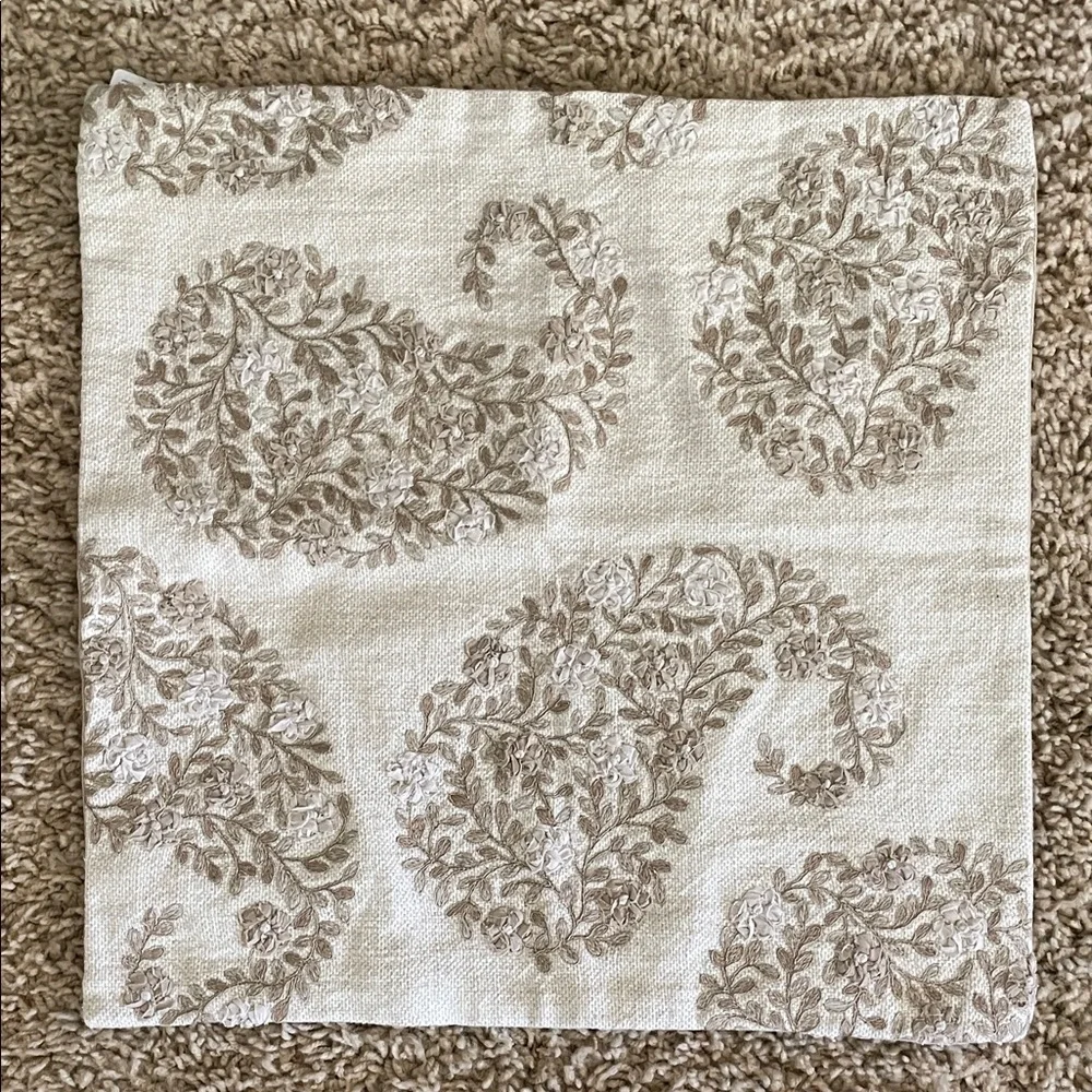 Pottery Barn Paisley Pillow Cover